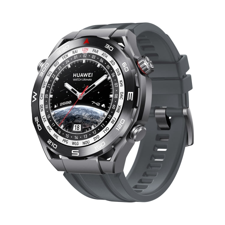 For Huawei Watch Ultimate Silicone Replacement Watch Band, 2pcs Regular Style, 3pcs Longer Style